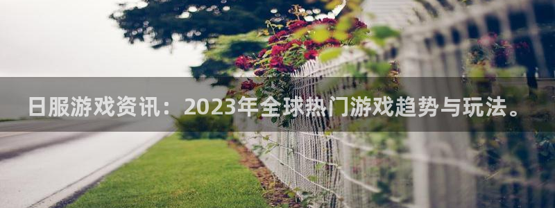 优贝娱乐官网登录：日服游戏资讯：2023年全球热门游戏趋势与